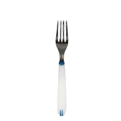 TRAMONTINA 3-Piece Dinner Fork Set White-Blue